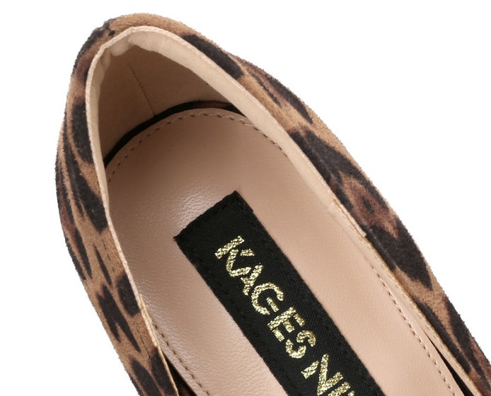 Leopard Heels