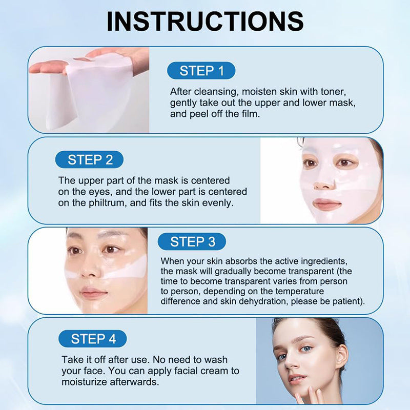 Face Mask Shrink Pore Moisturizing Refreshing Brightening Firming Lift Nourish Skin Care Deep Hydration Moisturizer 
MADE IN KOREA